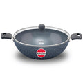 Hawkins Ceramic Nonstick 5 litre Deep Kadhai Induction Deep Fry Pan