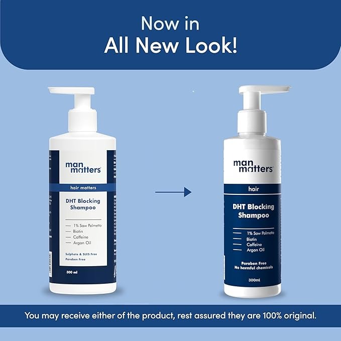 Man Matters Anti Hair Fall DHT Blocking Shampoo