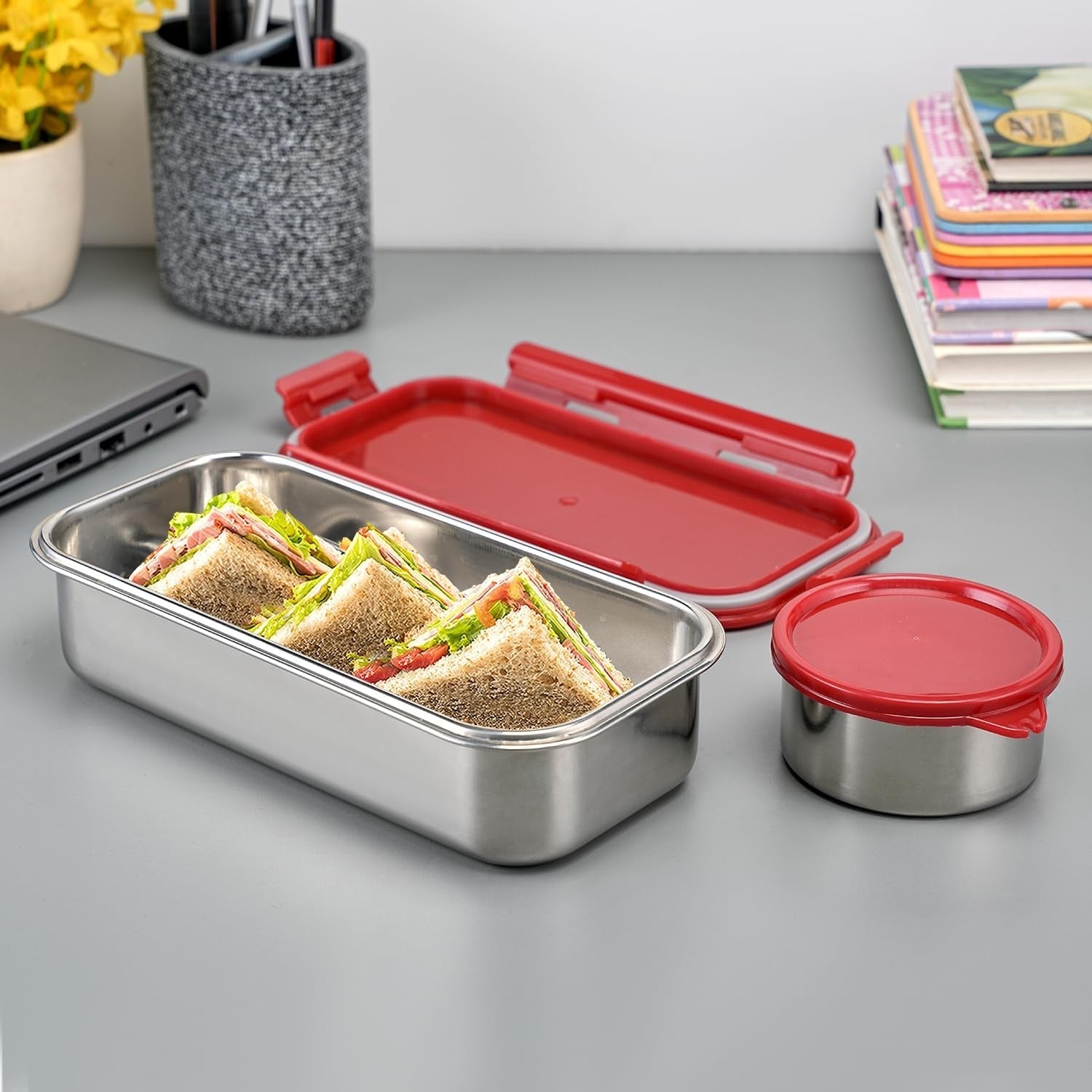 Nayasa Eco Roti Small Plastic Lunch Box