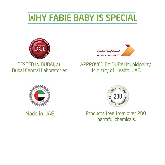 Fabie Baby Imported Olive Oil for Baby Massage - 200 Ml