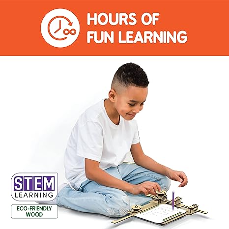 Skillmatics Stem Building Toy Buildables Sketching Machine Educational & Construction Diy Toy
