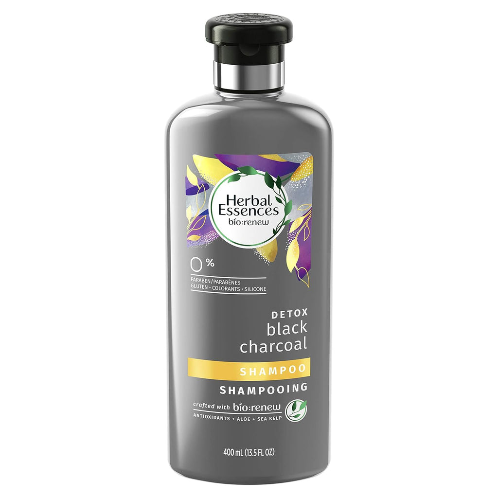 Herbal Essences Bio: Renew Detox Black Charcoal Shampoo - 400 ml