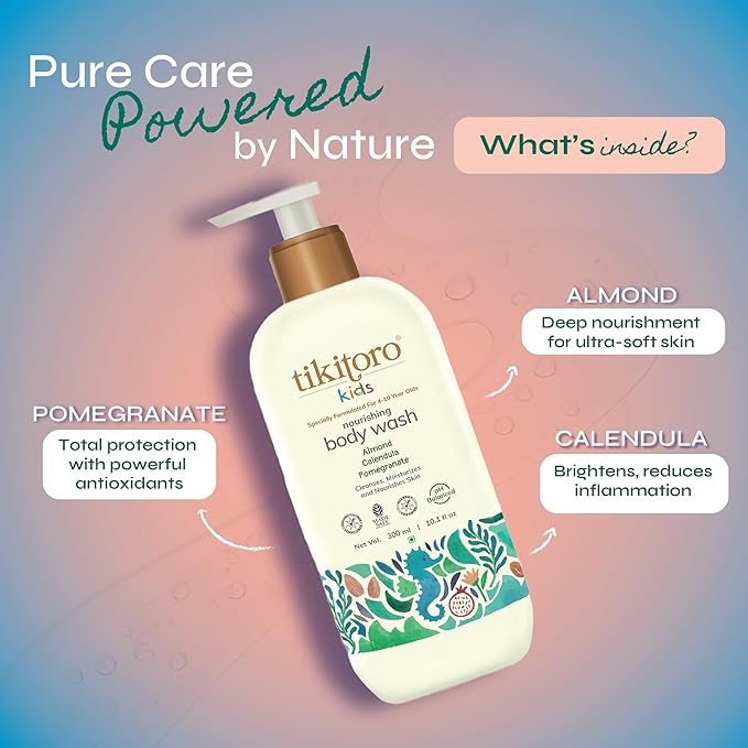 Tikitoro Kids Nourishing Body Wash Age 4+ years
