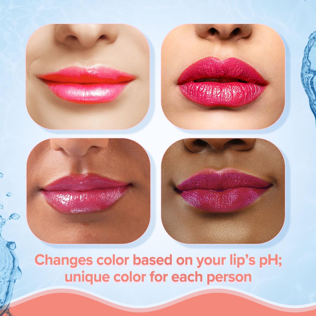 Aqualogica Plump+ Pouty Li-Ph Glossy - Peach Vanilla | Lip Glossy With Strawberry & Hyaluronic Acid | Lightweight, Non-Sticky And Hydrating Formula - 5Ml