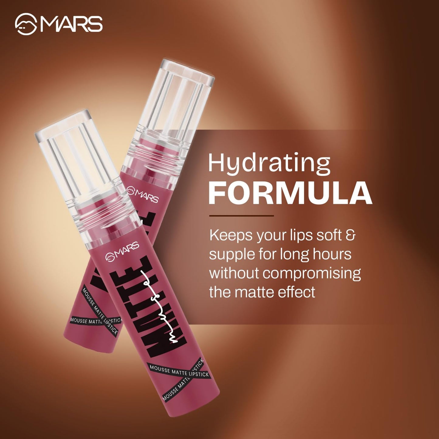Mars Matte Muse Mousse Lipstick - 3 ml
