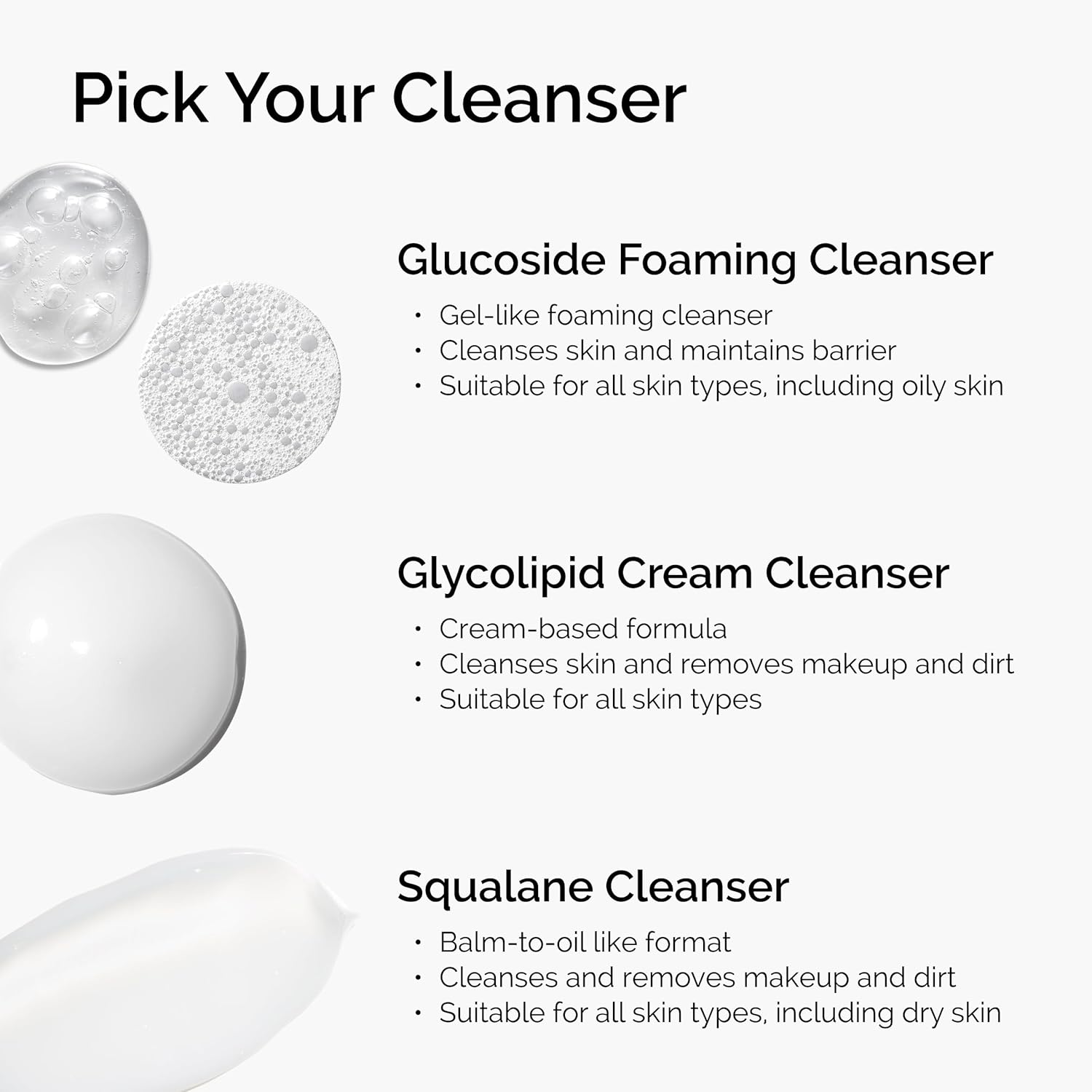 The Ordinary Squalane Cleanser, Hydrating Makeup Remover and Face Wash, Supports Moisture Barrier, Travel Size, 50ml