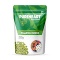 Pureheart Premium Raw Pumpkin Seeds for Snacking/Topping 80 gm - Superfood for Heart Health, Digestion & Immune Support, Rich in Protein, Fibre, Healthy Diet Snacks