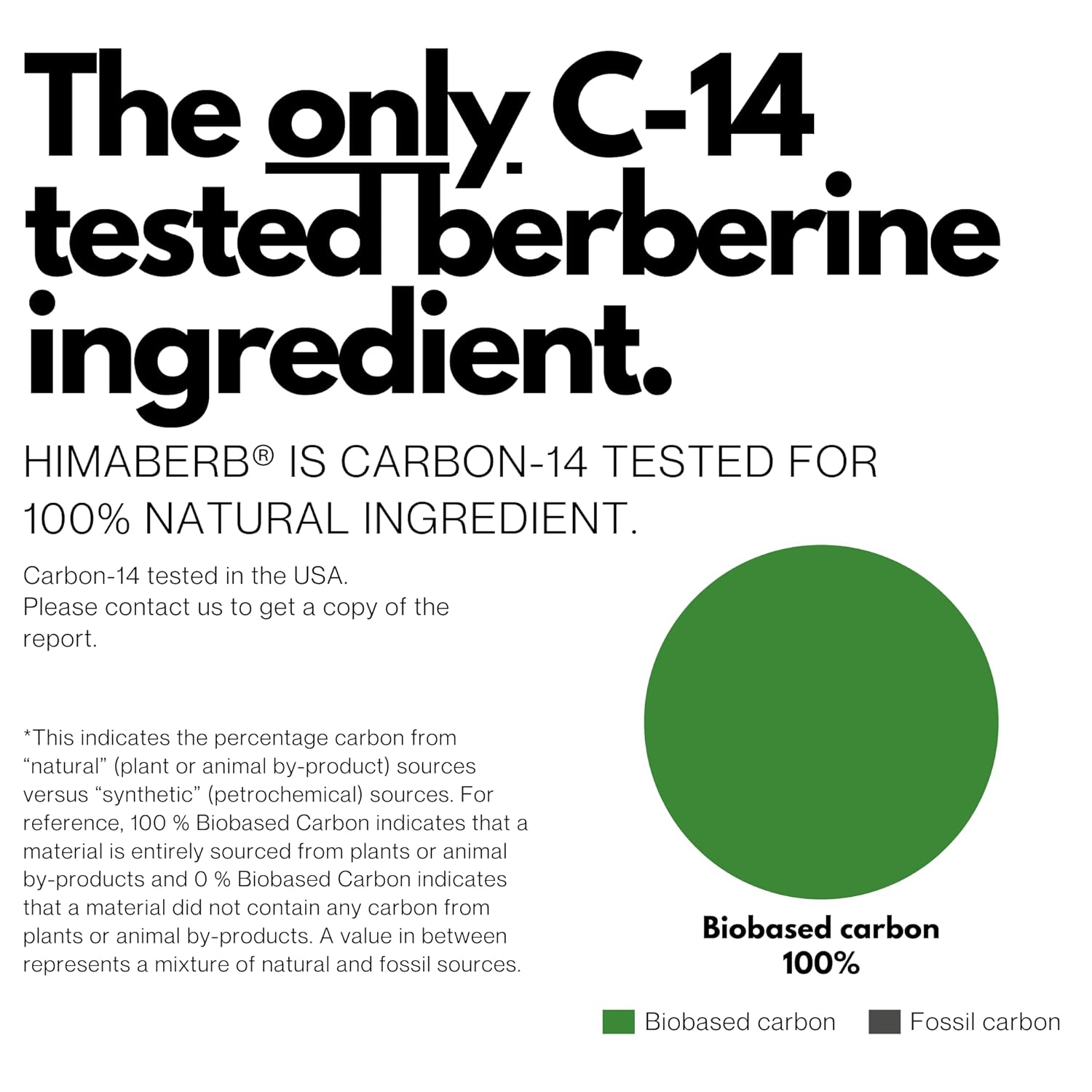 FOLIUS LABS Clean Label Berberine HCl 97% - Clinically Studied Ultra High Strength Pure Berberine Supplement 500mg - Support Blood Sugar, Lower Cholesterol, PCOS supplements - 60 Capsules