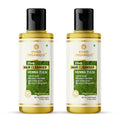 Khadi Organique Henna Tulsi Hair Shampoo/Cleanser - Pack Of 2 (420 ml)