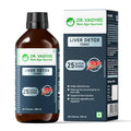 Dr. Vaidya's Liver Detox Tonic | 100% Ayurvedic | Fatty Liver Support | Liver Detox Supplement/Drink | Improve Digestion & Boost Metabolism | Liver Tonic for men & Women | 200ml