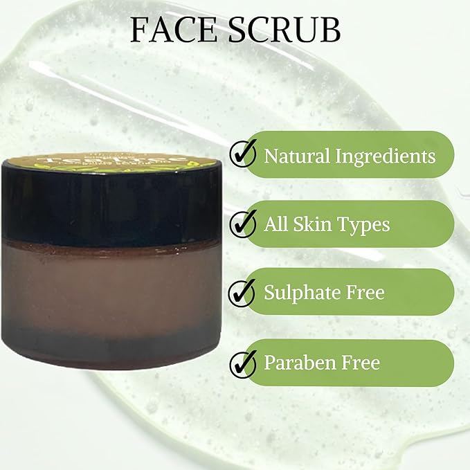 Nyassa Tea Tree Face and Body Scrub - 35 Gms