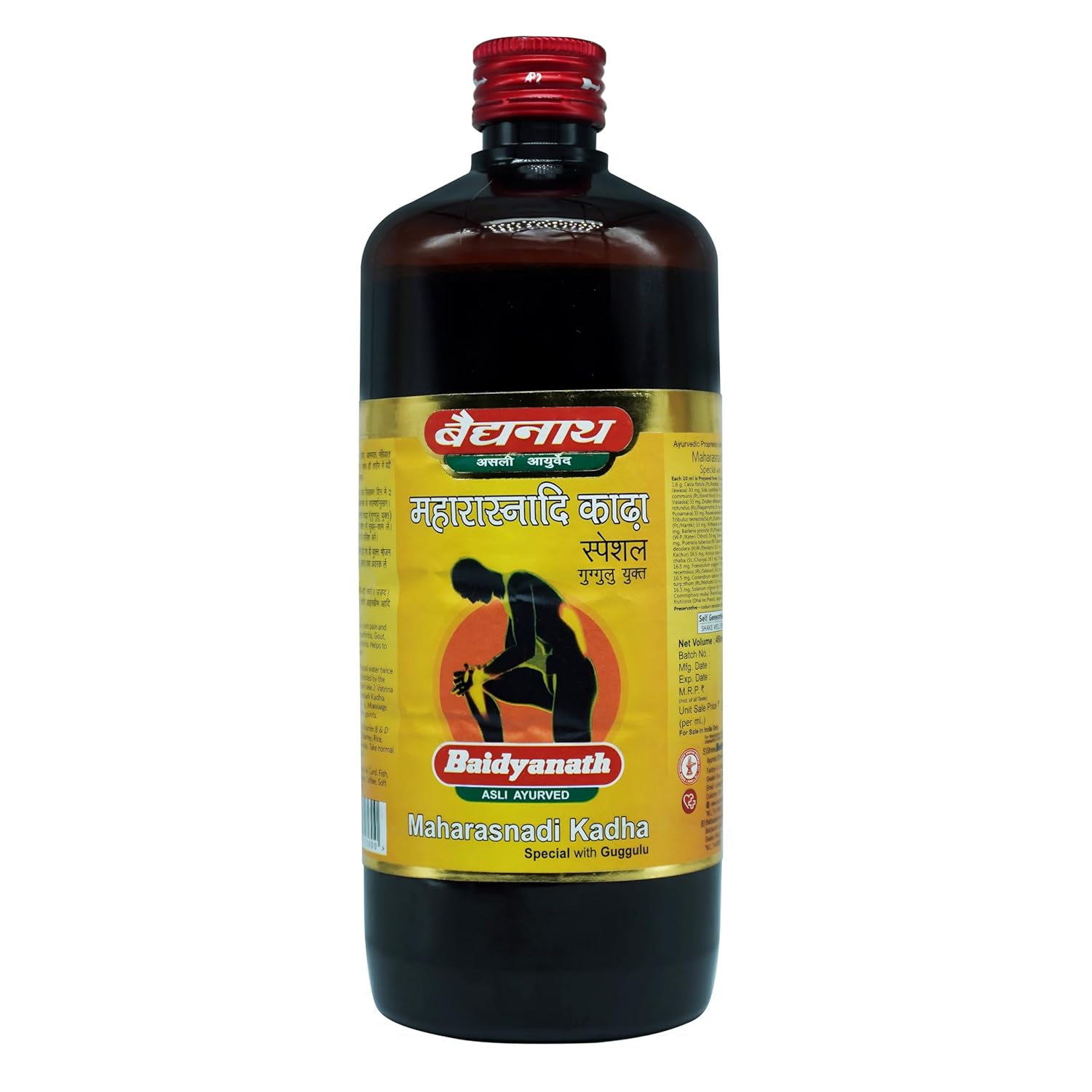 Baidyanath Asli Ayurved Jhansi Maharasnadi Kadha With Guggulu | 450 Ml