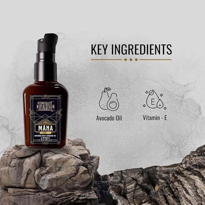 Narh Mana Premium Beard Oil - 30 ml