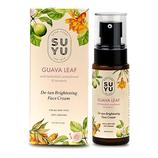 Suyu Guava Leaf De-Tan Brightening Face Cream - 50 ml