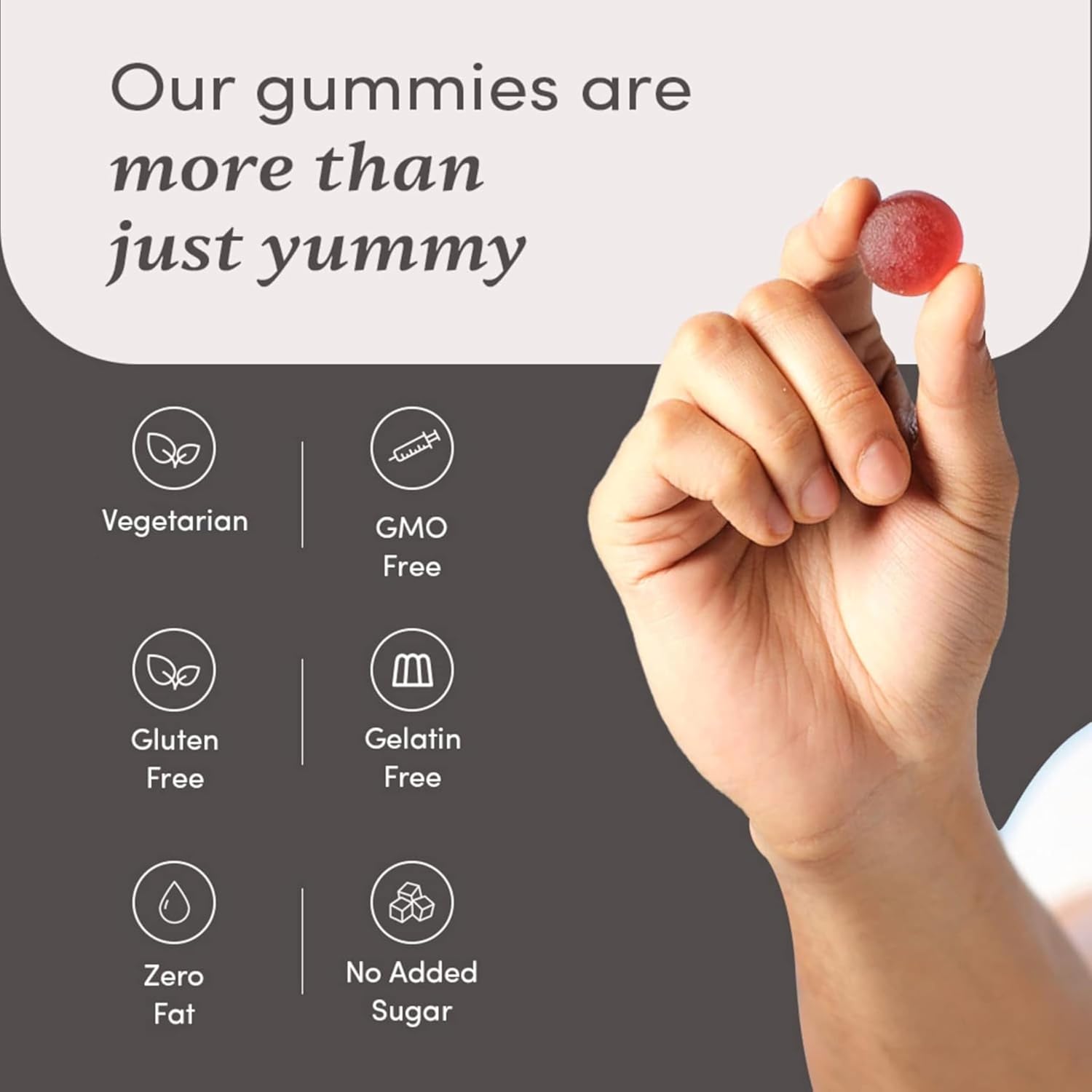 Man Matters Beard Gummies for Men | 30 Days Pack | Thicken Beard, Stimulates Beard Follicles & Improves Beard Density | Biotin, D-aspartic Acid & Creatine | Gelatin-Free,100% Veg