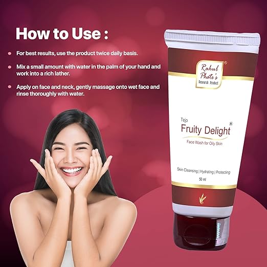 Rahul Phate's Research Product Tejo Fruity Delight Face Wash - 100 ml