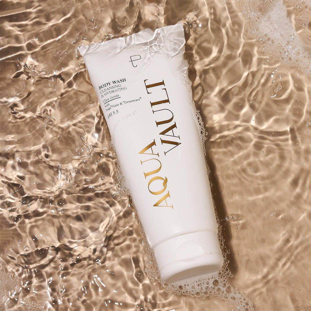 Personal Touch Aquavault Gentle Body Wash | Fragrance Vanilla | pH 5.5 Balanced, Sulphate-Free & Moisturising | Sweat-Proof Odour Control | Unisex Body Wash for All Skin Types | 200 ml
