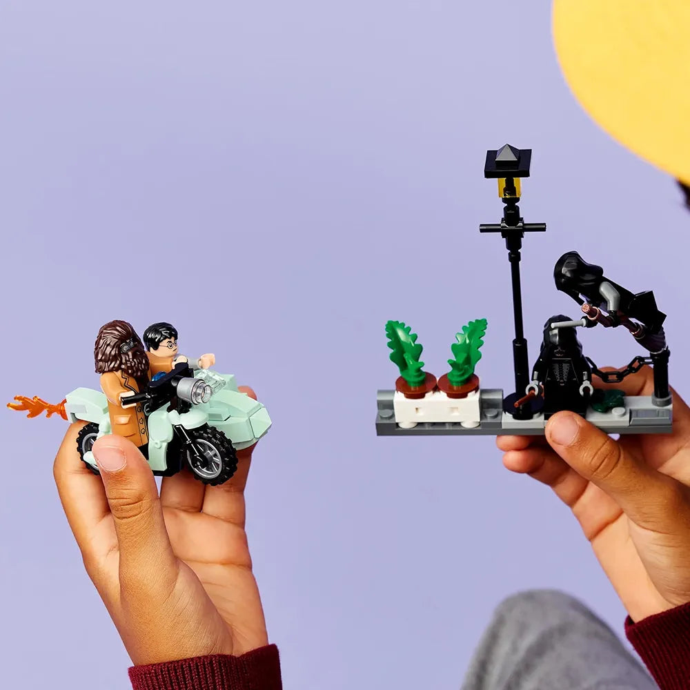 Lego Harry Potter Hagrid & Harry’s Privet Drive Escape - Building Set - Motorcycle Toy - 76459