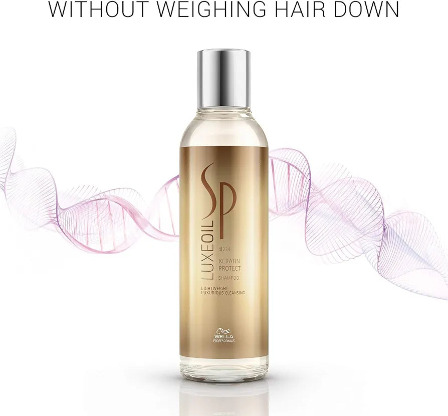 Wella SP LuxeOil Keratin Protect Shampoo And Hair Mask Combo