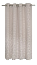 Saral Home Chevron Designer Curtains Grey