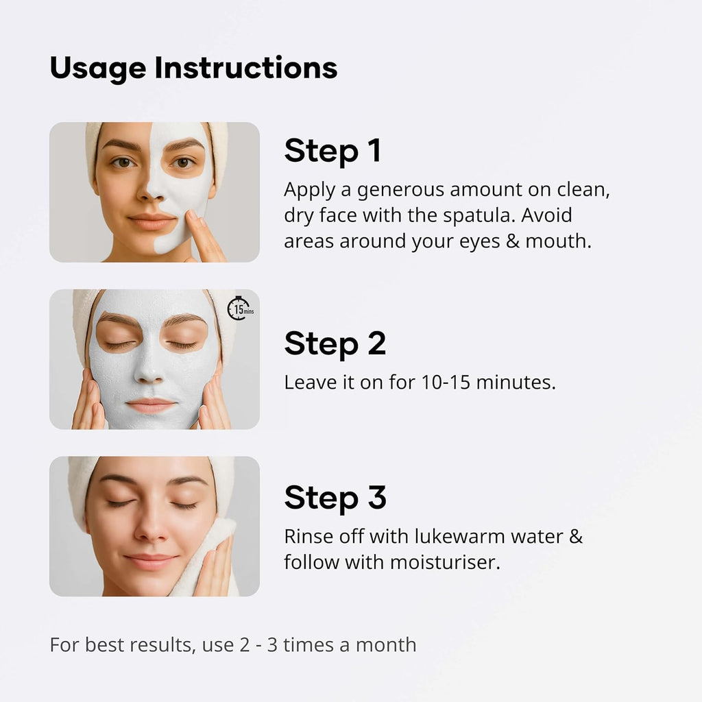 Cureskin Vitamin Boost D Tan Face Mask for Glowing Skin | D Tan Pack for Tan Removal | Fruit Based AHA Tan Removal De Tan Face Pack Mask for Women & Men | Tan Removal Cream