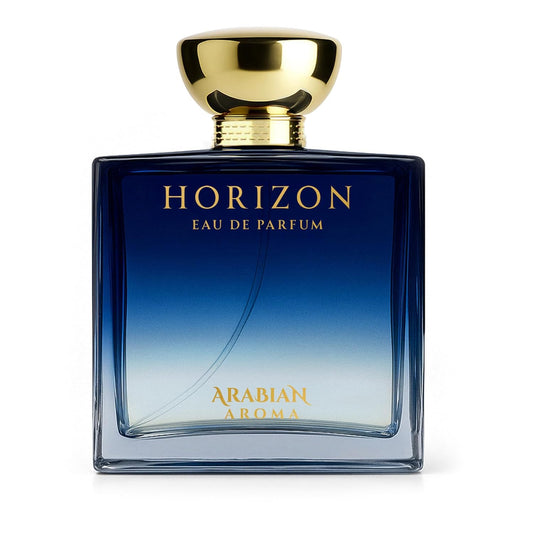 Arabian Aroma Horizon Men's Perfume | Fresh and Long-Lasting Fragrance | Refreshing fragrance for men | Eau De Perfume | Long Lasting Perfumes for Men (100ML)