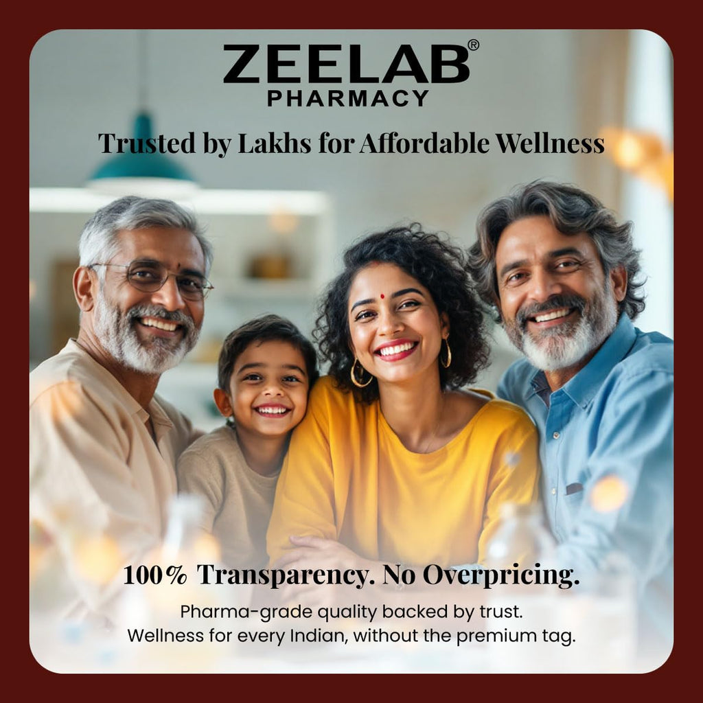 Zeelab Ashwagandha 100 Capsules | Pure Herbs, Immunity and Stamina Booster Capsules | Support Strength & Energy | Stress Relief Supplements For Men & Women