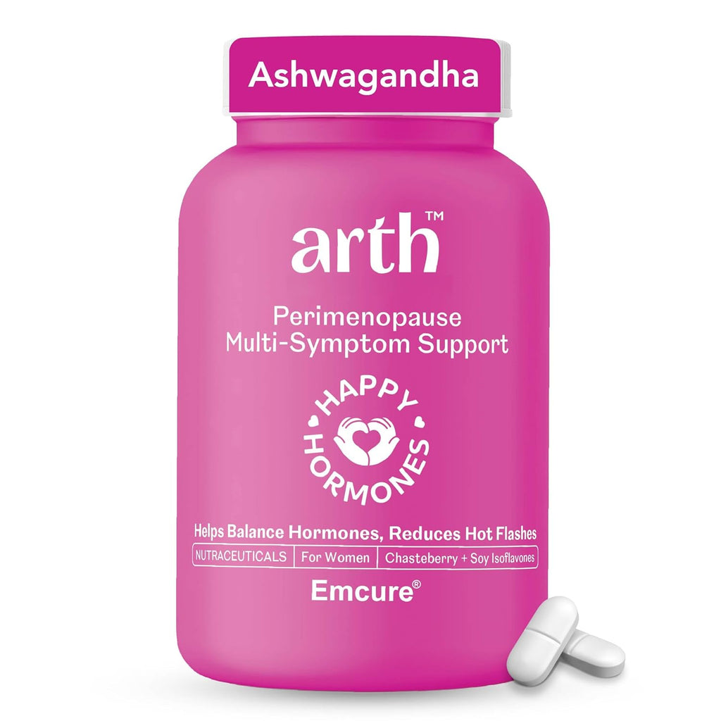 Arth Menopause Wellness & Intimate Care Combo for Women | Perimenopause Support Tablets for Hormonal Balance & hot flashes + Intimate Cream to Reduce Dryness, Itching & Maintain pH Balance