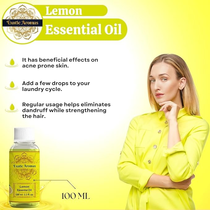 Exotic Aromas Essential Oil Lemon - 100 ml