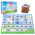 Wembley Peppa Pig Magnetic Memory Match Game for Kids Puzzle 32 Tiles with 64 Picture Icons