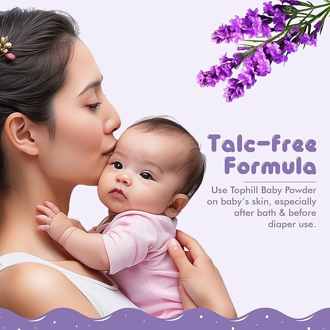 Tophill Gentle Baby Powder - 100 gms