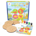 Kalakaram Paint Your Own Dinosaur Coaster Diy Kit for Kids | Fun & Educational Paint Activity for Kids