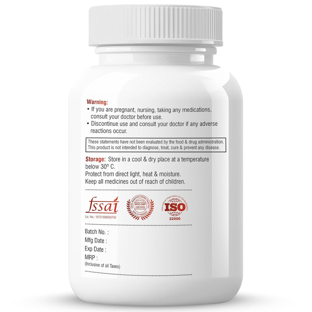 Biotrex Nutraceuticals Liver Detox 1400mg | Milk Thistle (85% Silymarin) with N Acetyl Cysteine | Hepatoprotective | Supports Fatty Liver Protection | Metabolic Balance | Natural Formula - 60 Veg Capsules