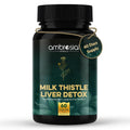 Ambrosial Milk Thistle Liver Detox Supplement| Milk Thistle Capsules for Liver with Dandelion Root | High Strength Herbal Antioxidant Complex for Liver Support (Pack of 1-60 Capsules)