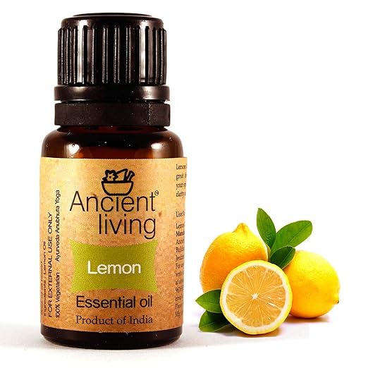 Ancient Living Organic Lemon Essential Oil - 10 ml