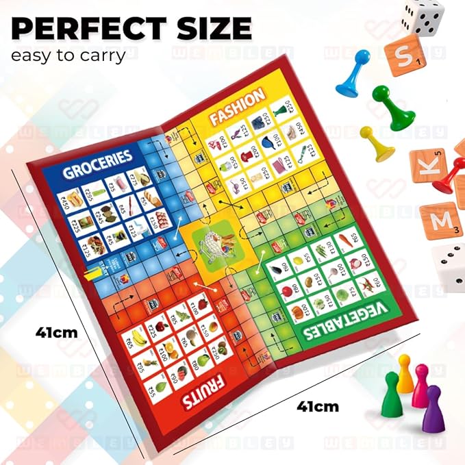 Wembley Business Board Game Set for Kids Adults with Business Money