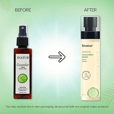 Inatur Refreshing Cucumber Toner - 100 ml