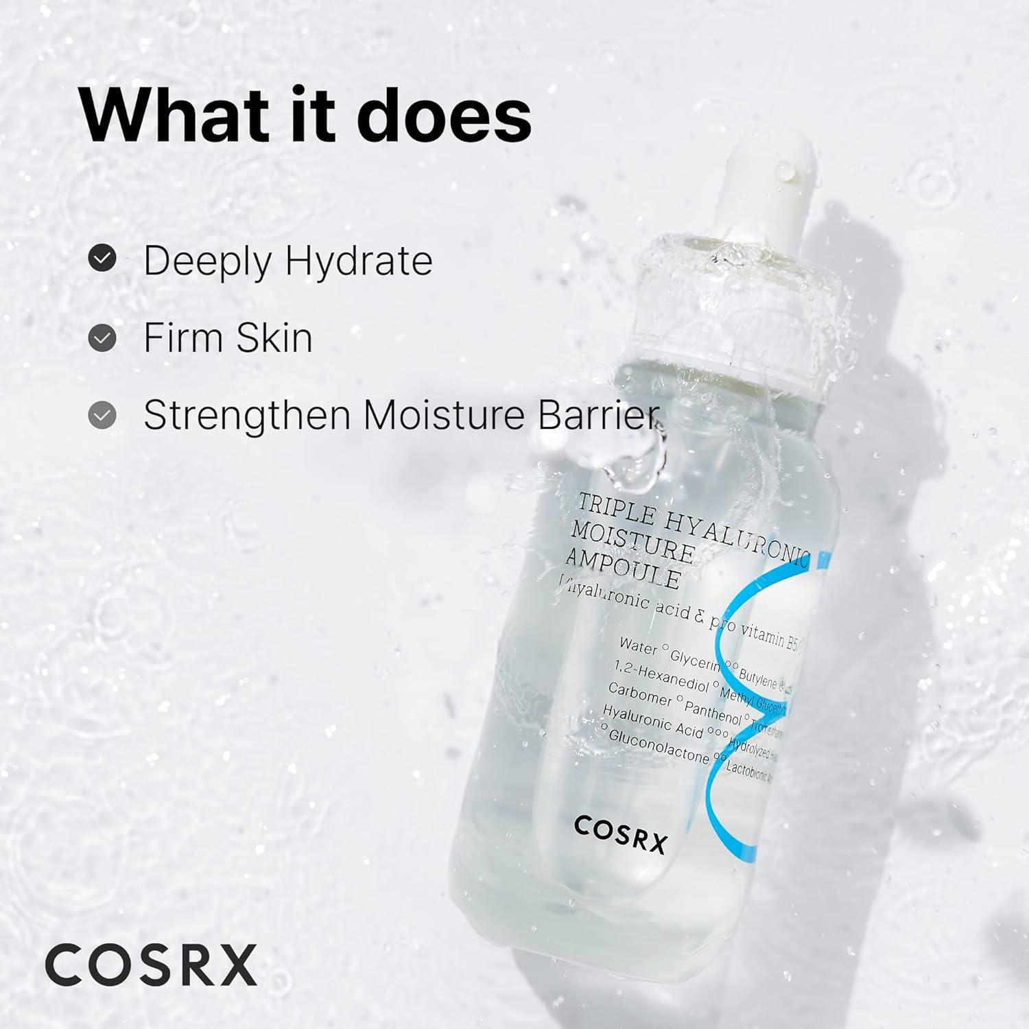Cosrx Hydrium Triple Hyaluronic Moisture Ampoule - 40 ml