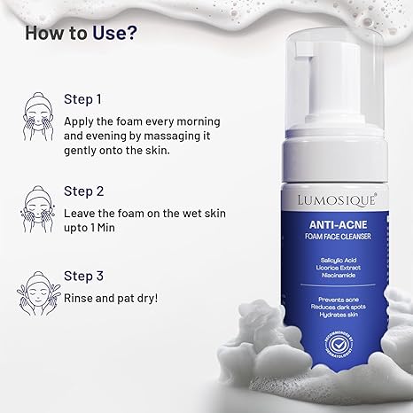 Lumosique Foam Face Cleanser - 100 ml