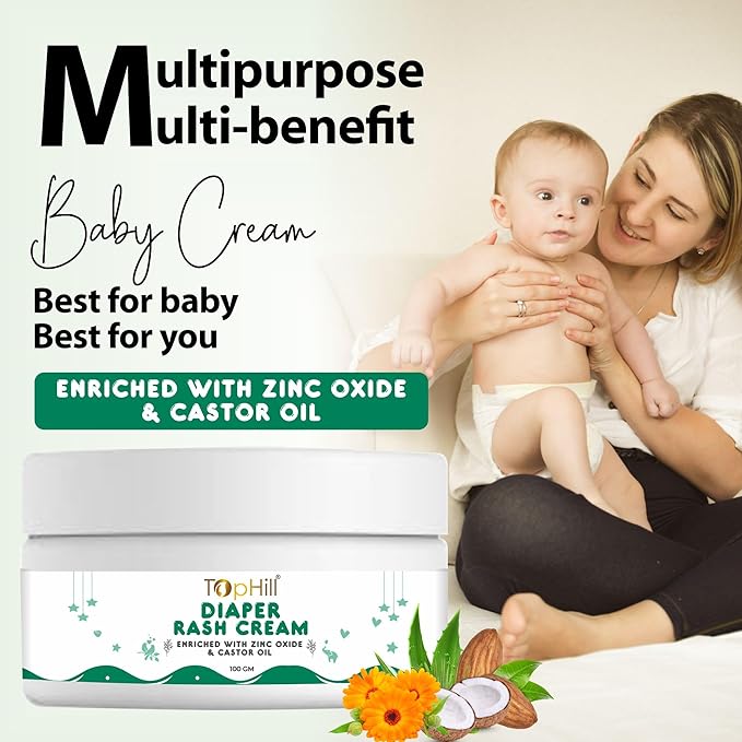 Tophill Diaper Rash Cream - 100 gms