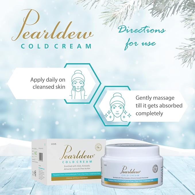 Pearldew Cold Cream - 50 Gms | Pack of 2