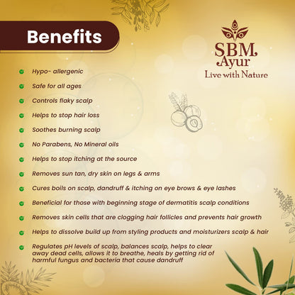 Sbm Ayur Dandreena Dandruff Hair Oil - 100 ml