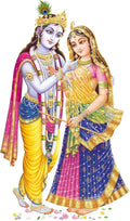 Rangoli White Glossy Vinyl Wall Sticker Premium Self-Adhesive Waterproof Parent-7 Design-11