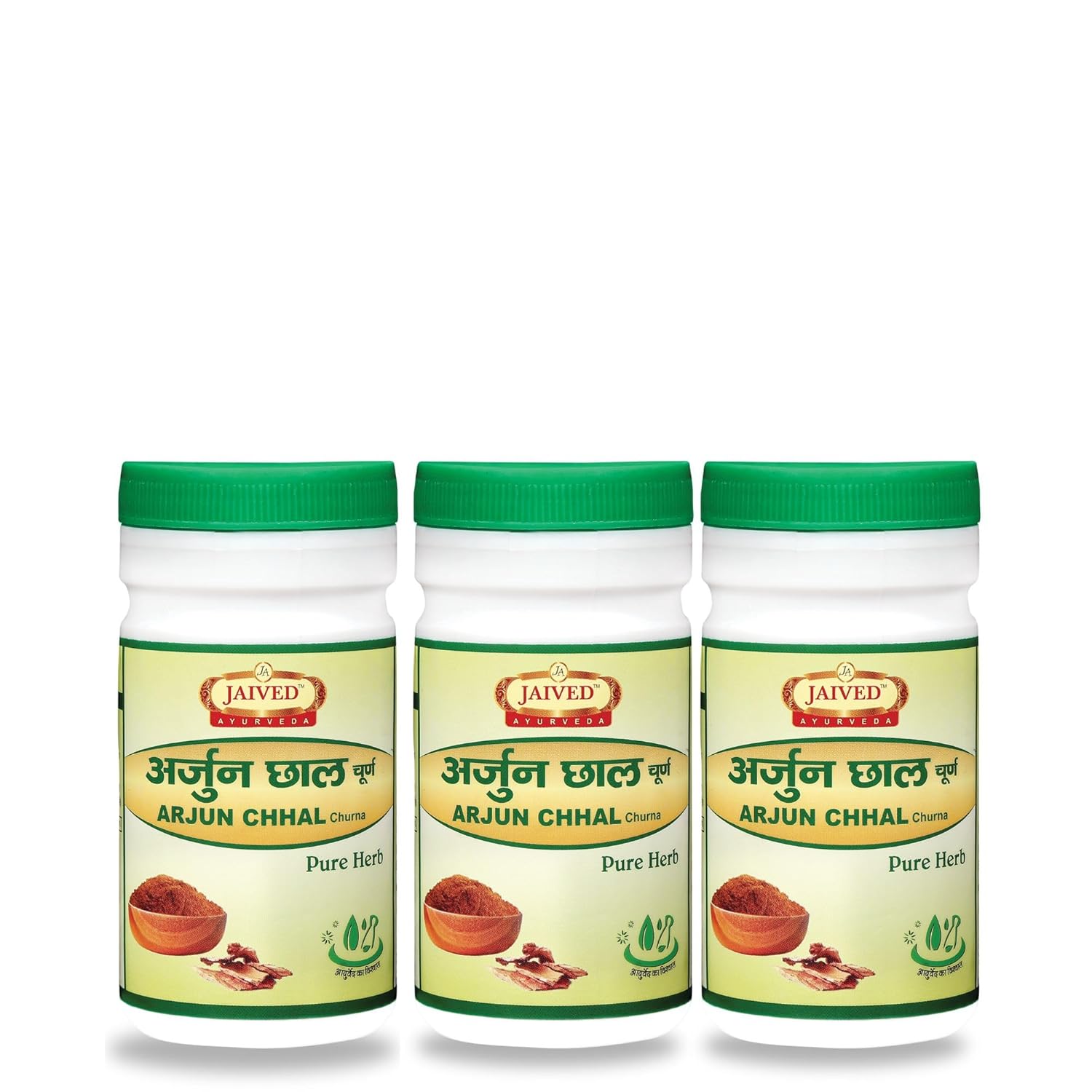 Jaived Ayurveda Arjun Churna - 100 Gms (Pack of 3)