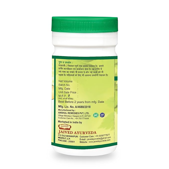 Jaived Ayurveda Satawri Churna - 100 Gms (Pack of 2)