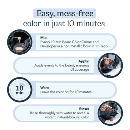Evano Professional Beard Color For Men-Dark Brown