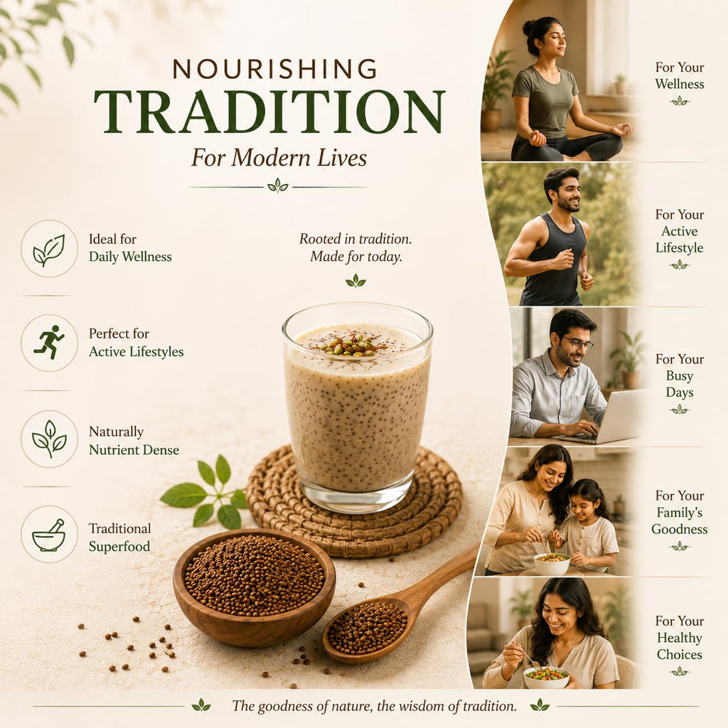 Earthen Story Edible Halim Seeds, 500g | Aliv Seeds | Rich in Iron & Fibre | For Laddu, Drinks, Smoothies & Daily Nutrition