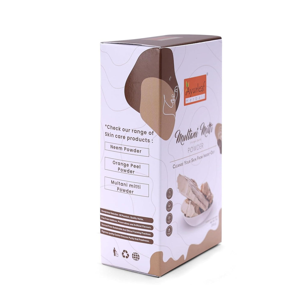 Ayurleaf Herbals Multani Mitti - 200 Gms