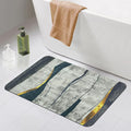 Story@Home Bathroom Mat Aqua Collection Door Mat Anti-Slip Bath Mat Grey Colour