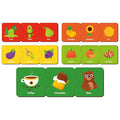 Mini Leaves Colors 3 Piece Puzzle Color Matching Puzzle Set of 5 | Montessori Early Educational Pre School Puzzle Toys for Kids